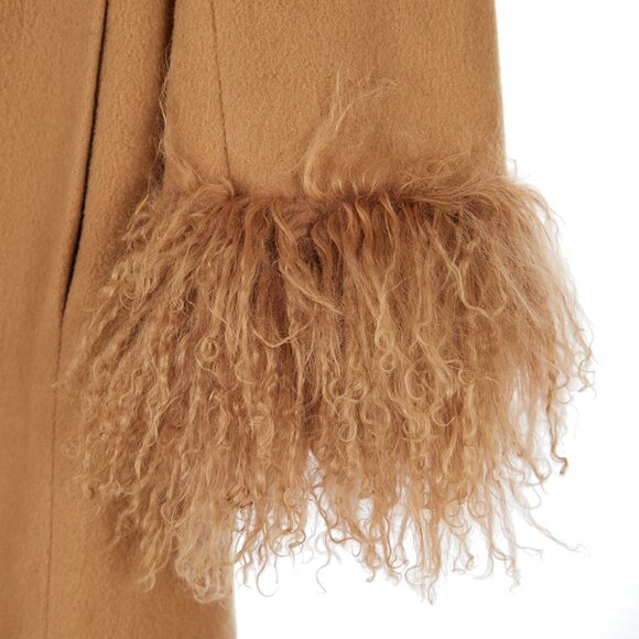 Vintage Marvin Richards Lambswool Penny Lane Coat Women's Size 8 - Picture 2 of 8